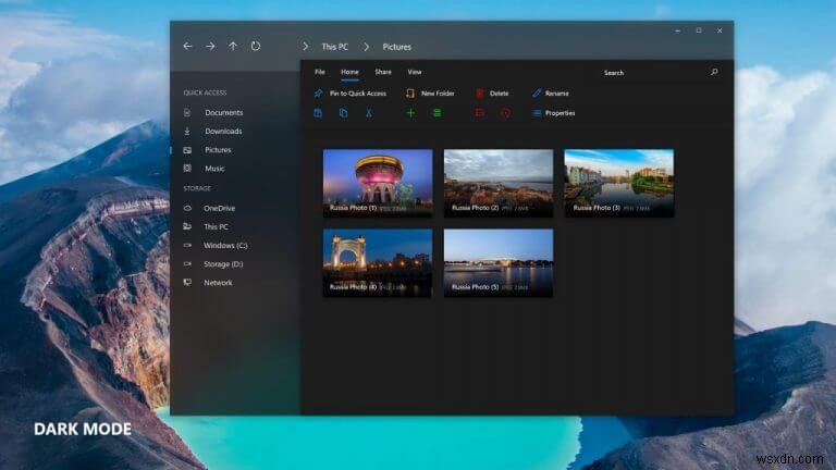 Microsofts long awaited File Explorer upgrade makes a brief appearance