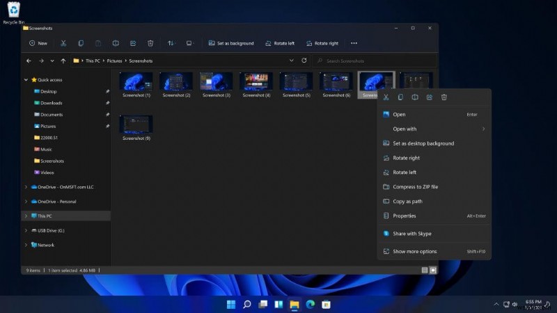 Hands-on video: Refreshed user interface in Windows 11 Dev Channel Build 22000.51