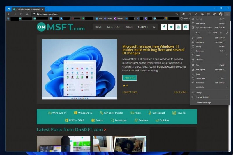 Microsoft Edge Canary gets a new flag to enable Windows 11 visual updates