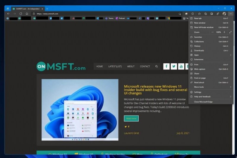 Microsoft Edge Canary gets a new flag to enable Windows 11 visual updates