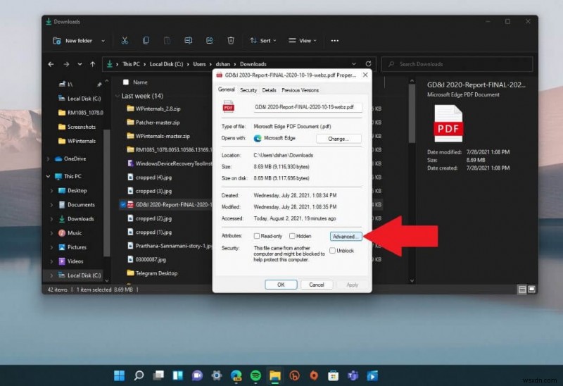 How to password protect a file or folder on Windows 11