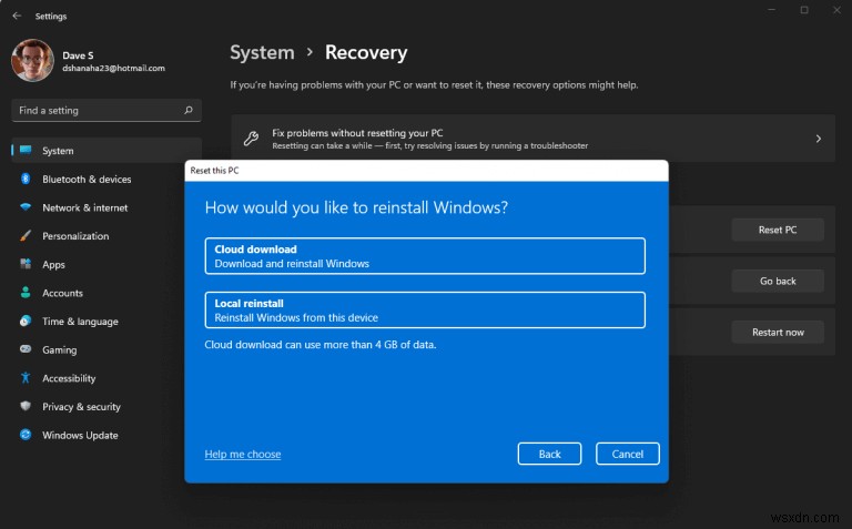 How to reset Windows 11 manually and fix your PC problems immediately
