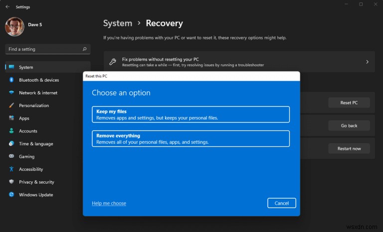 How to reset Windows 11 manually and fix your PC problems immediately
