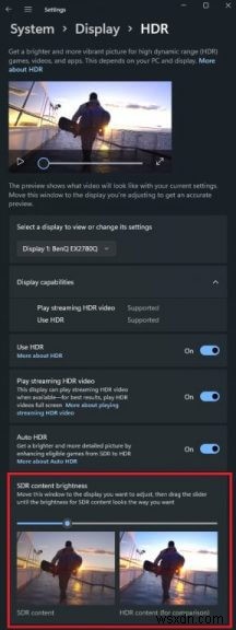 How to enable Auto HDR on Windows 11 to get your best viewing experience