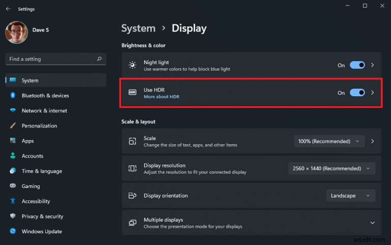 How to enable Auto HDR on Windows 11 to get your best viewing experience