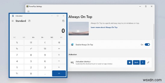 New Microsoft PowerToys brings new Always on Top feature for Windows apps