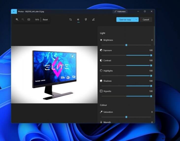 New image editor starts rolling out in Windows 11 Photos app