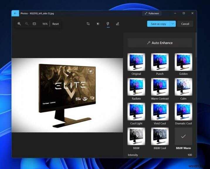 New image editor starts rolling out in Windows 11 Photos app