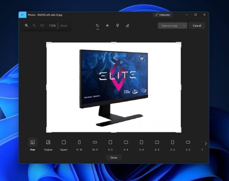 New image editor starts rolling out in Windows 11 Photos app