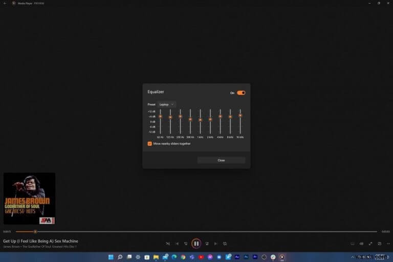 Groove Music player updated and replaced with new Windows 11 Media Player for some