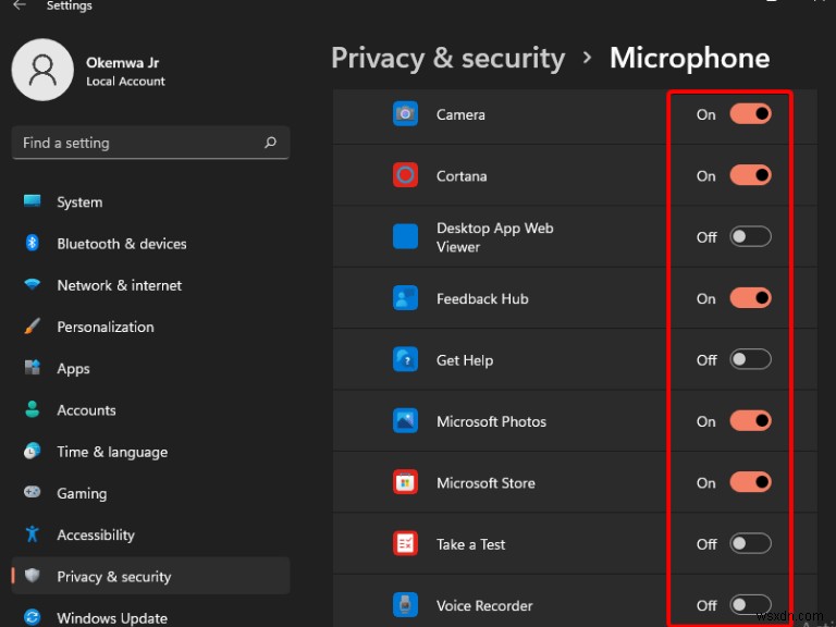 How to see what apps are using your Microphone, Location or Camera on Windows 11
