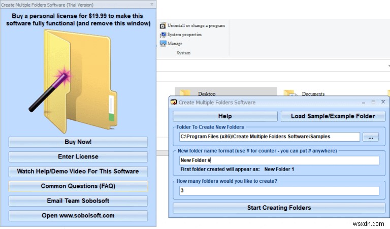 How to create multiple folders at once on Windows 10 or Windows 11
