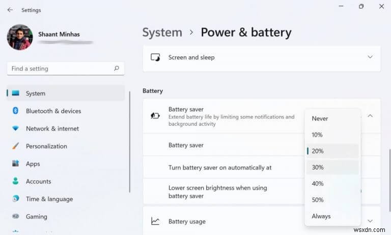 How to improve battery life in Windows 11