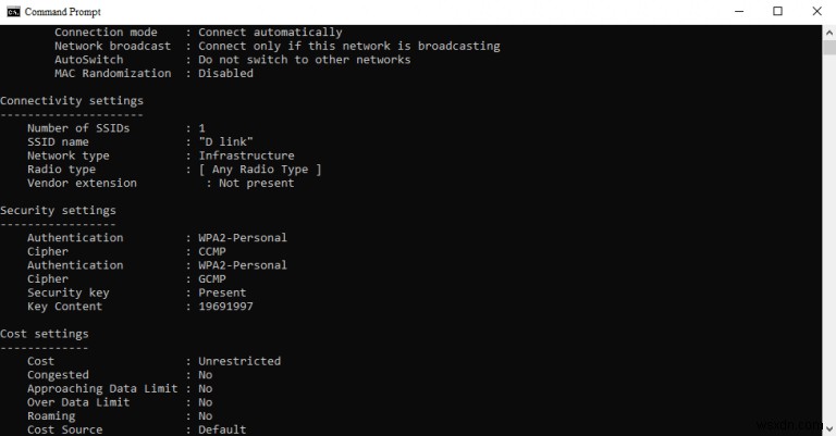 How to view saved Wi-Fi passwords in Windows 10 or Windows 11