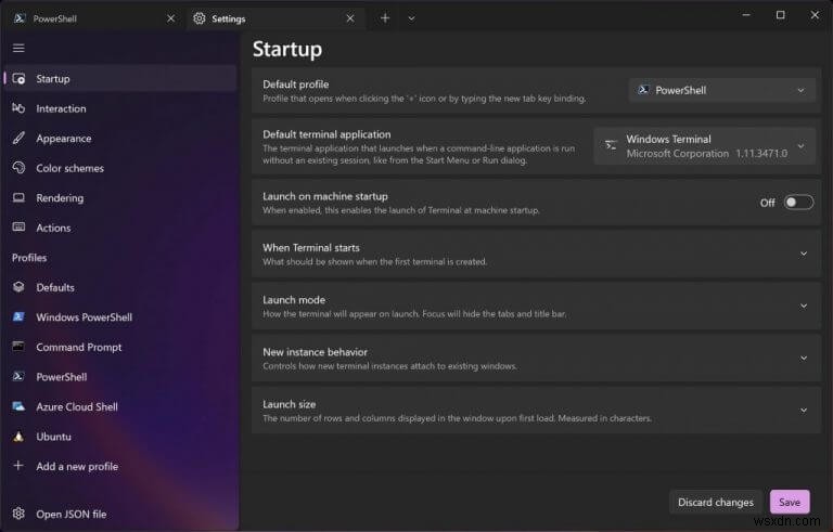Latest Windows Terminal Preview brings a clean settings UI that matches Windows 11s new looks