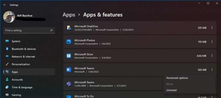 How to remove Microsoft Teams Chat App in Windows 11