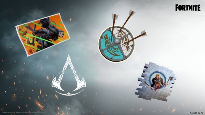 Assassins Creeds Ezio and Eivor are now live in Fortnite