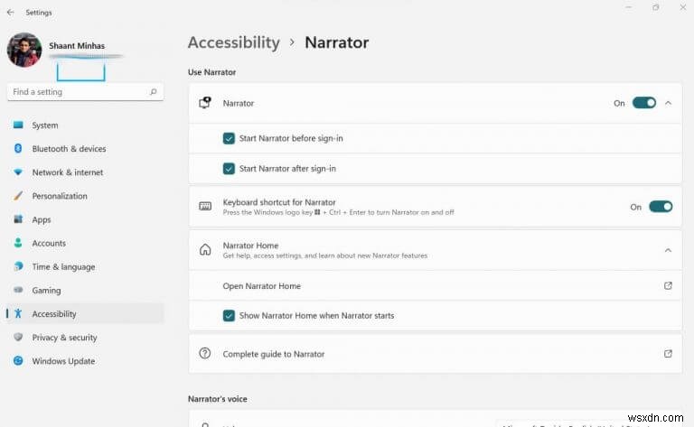 How to use Narrator in Windows 10 or Windows 11