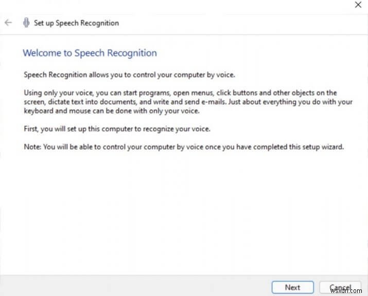 How to enable speech recognition in Windows 10 or Windows 11