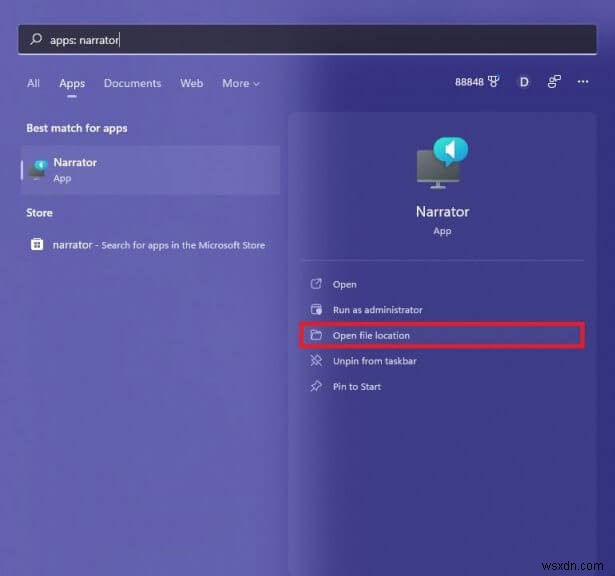 How to stop or start Windows 11 Narrator