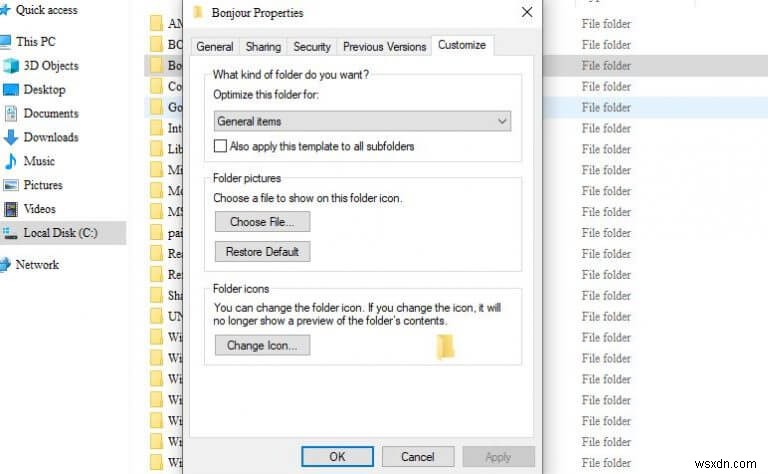 How to customize icons in Windows 10 or Windows 11