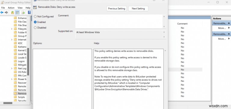 How to enable or disable write protection in USB stick on Windows 10 or Windows 11