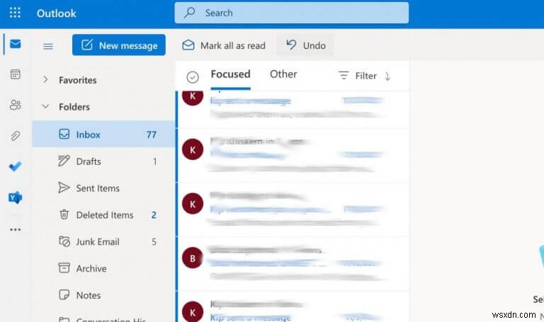 How to recover deleted emails in Outlook Web