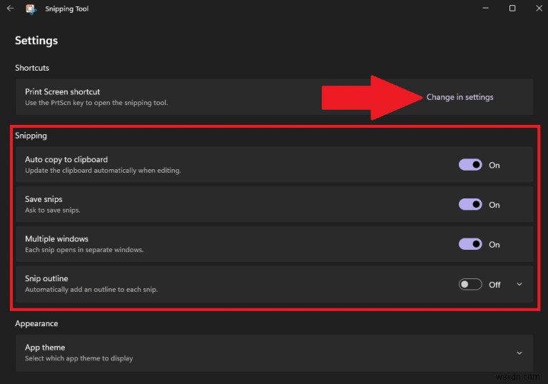 How to open the Windows 11 Snipping Tool with a keyboard shortcut to capture, edit, and save screenshots