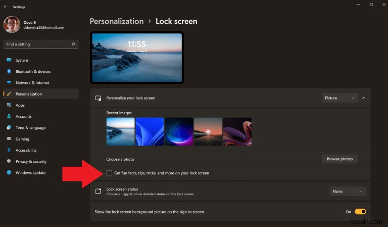 How to turn off Windows 11 lock screen tips and tricks to avoid workday distractions