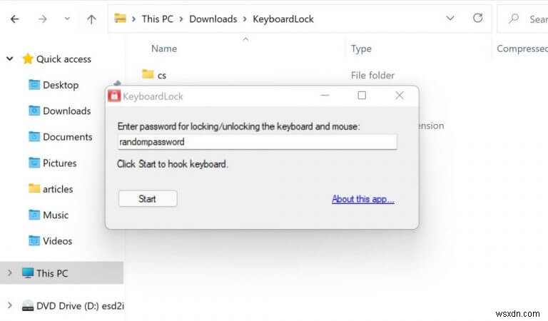 How to lock your keyboard in Windows 10 or Windows 11
