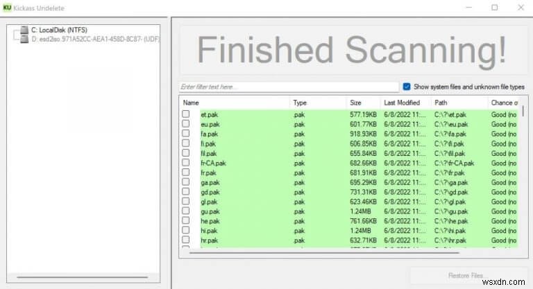 How to recover deleted files from an SSD drive