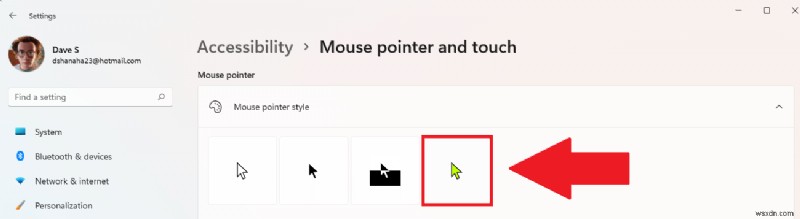 How to change your mouse cursor color on Windows 11