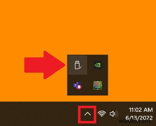 How to disable the Safely Remove Hardware icon and clean up your overwhelmed Windows 11 system tray