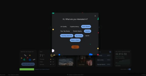 Googles new homepage rolls out to more people with Windows 11-like widgets under the search box