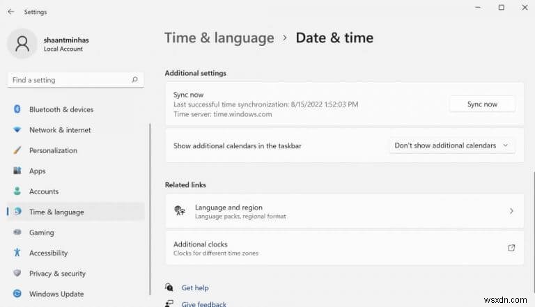 Wrong clock time on Windows 11? Heres how you can fix it…