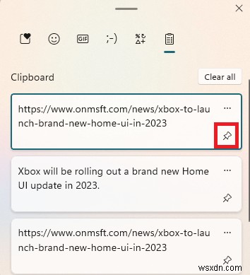 How to enable and view Clipboard history on Windows 11 to be more efficient