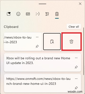 How to enable and view Clipboard history on Windows 11 to be more efficient