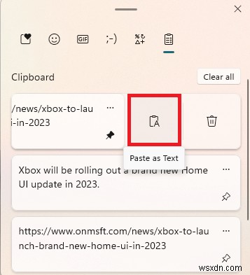 How to enable and view Clipboard history on Windows 11 to be more efficient