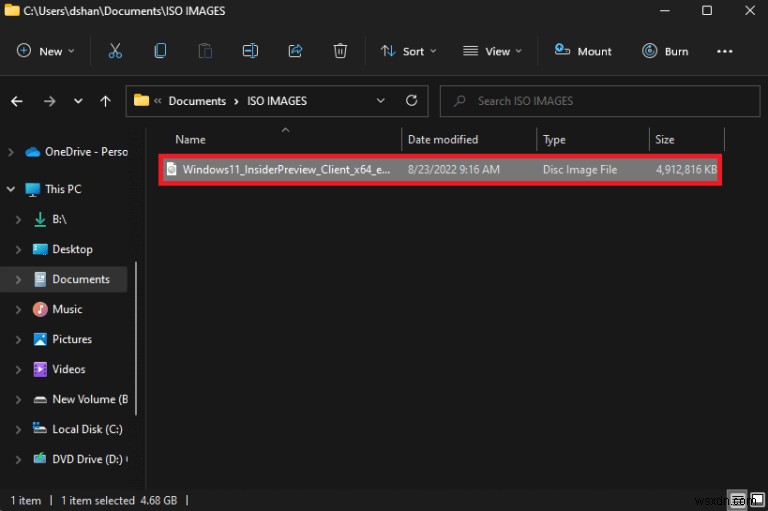 How to almost instantly mount ISO images on Windows 11