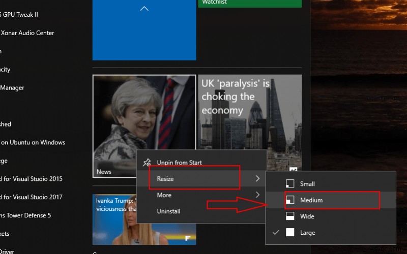 How to make folders on your Windows 10 Start Menu