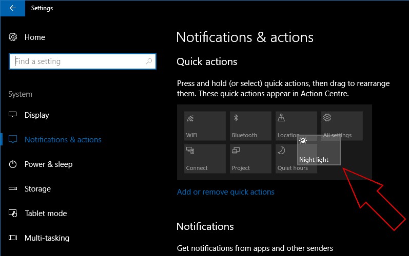 How to customise your Quick Actions in Windows 10s Action Center