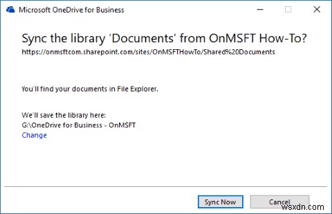 How to sync SharePoint libraries using OneDrive for Business