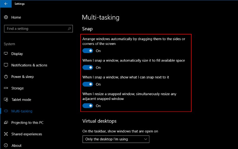 How to snap your apps to your screen in Windows 10