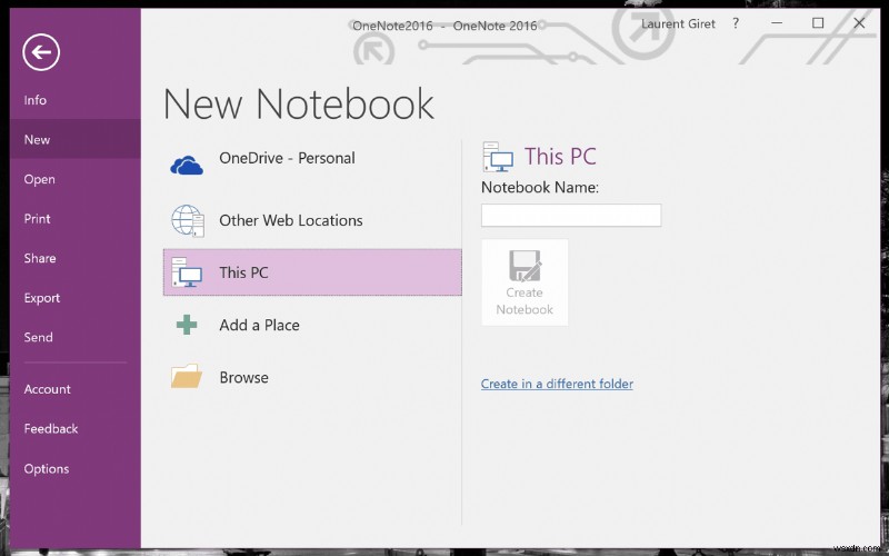 Heres how to move your OneNote 2016 local notebooks to OneDrive, a new feature