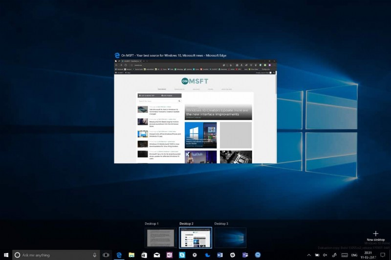 How Windows 10s virtual desktops keep me productive all day long
