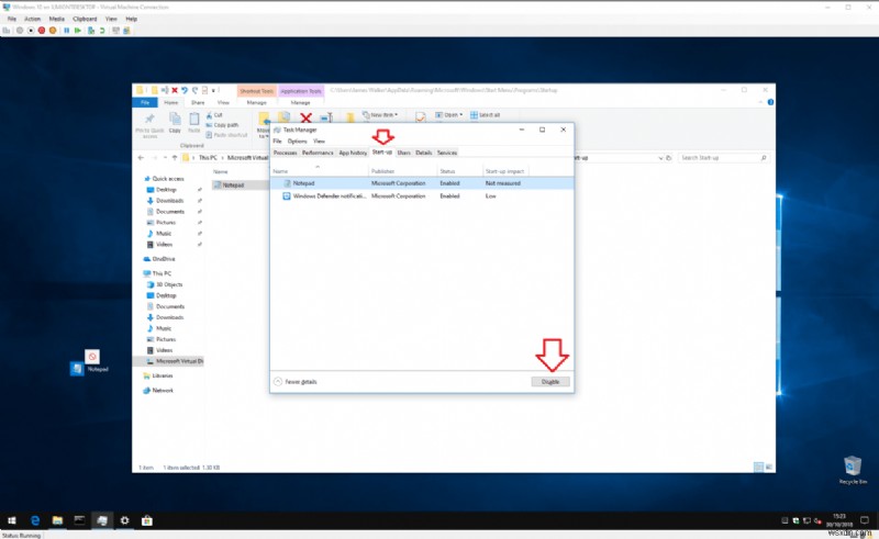 How to automatically launch an app when you login to Windows 10