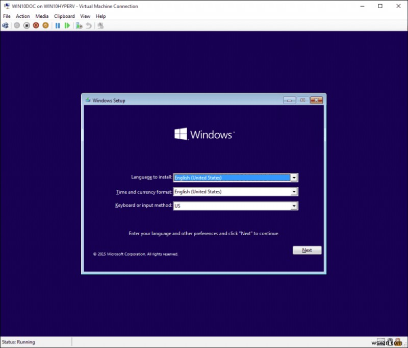 How to install a virtual machine on Windows 10 using Hyper V, now even easier with Quick Create