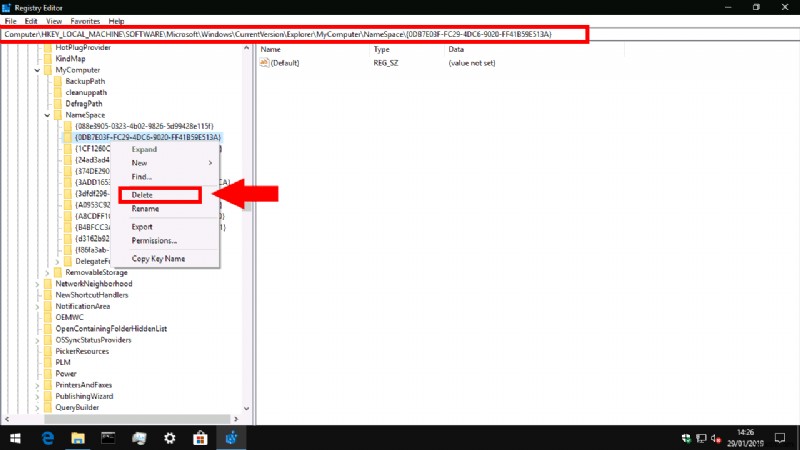 How to remove 3D Objects from This PC in Windows 10