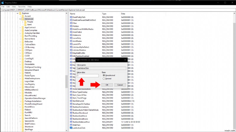 How to make Windows 10s taskbar buttons always open the last active window on click