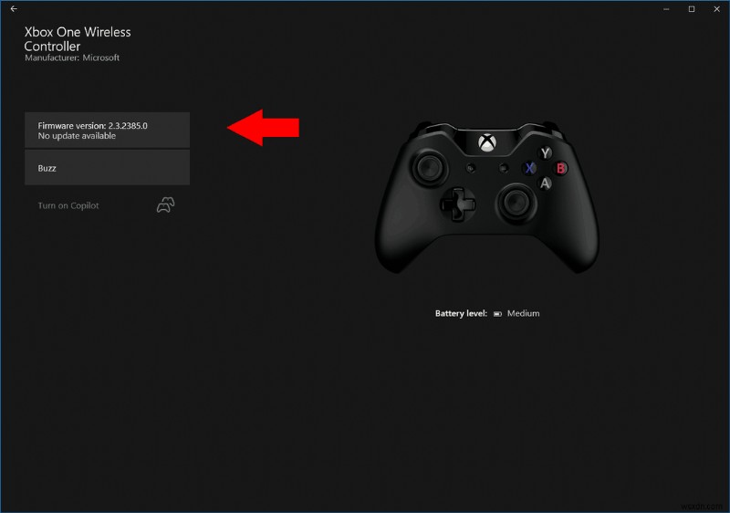 How to update an Xbox One controllers firmware from a Windows 10 PC